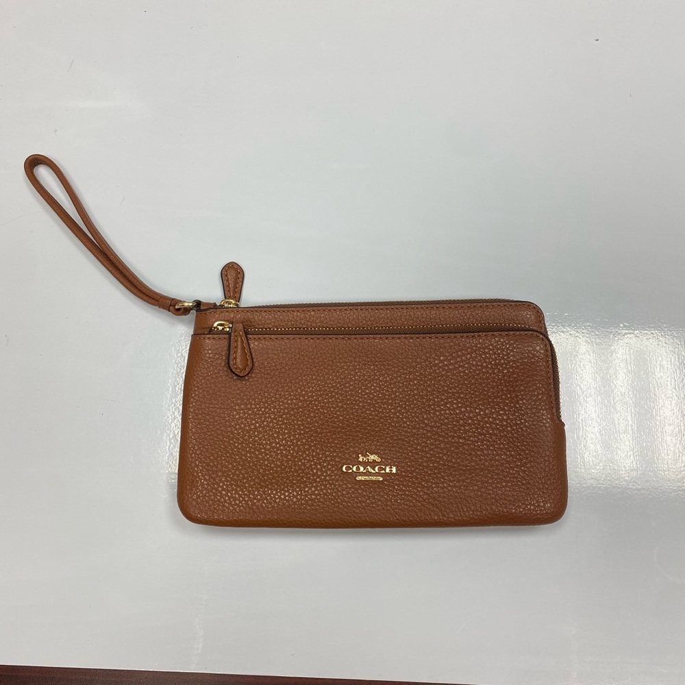 Coach Double Zip Wallet/Wristlet